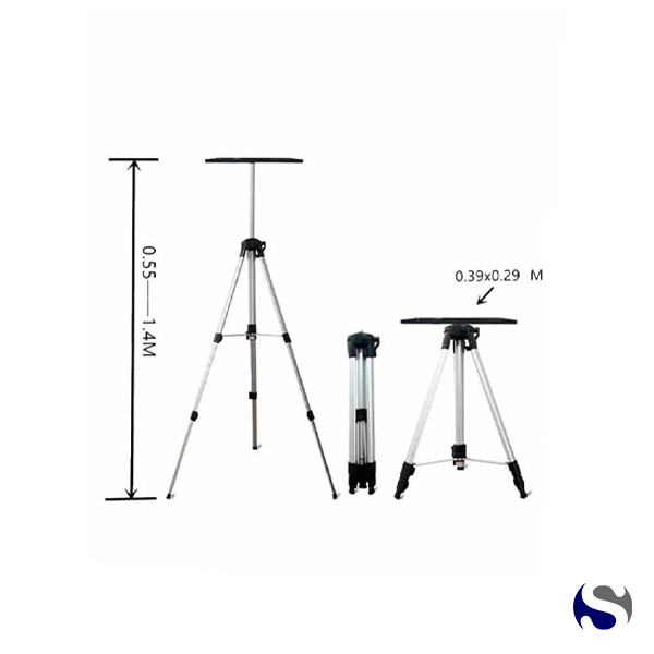 Trépied de projecteur à trois pieds 0.55 x 1.4m